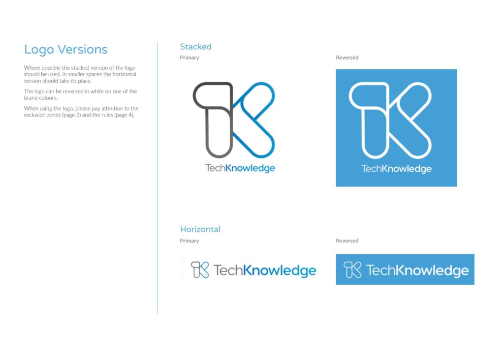 Visual identity design example