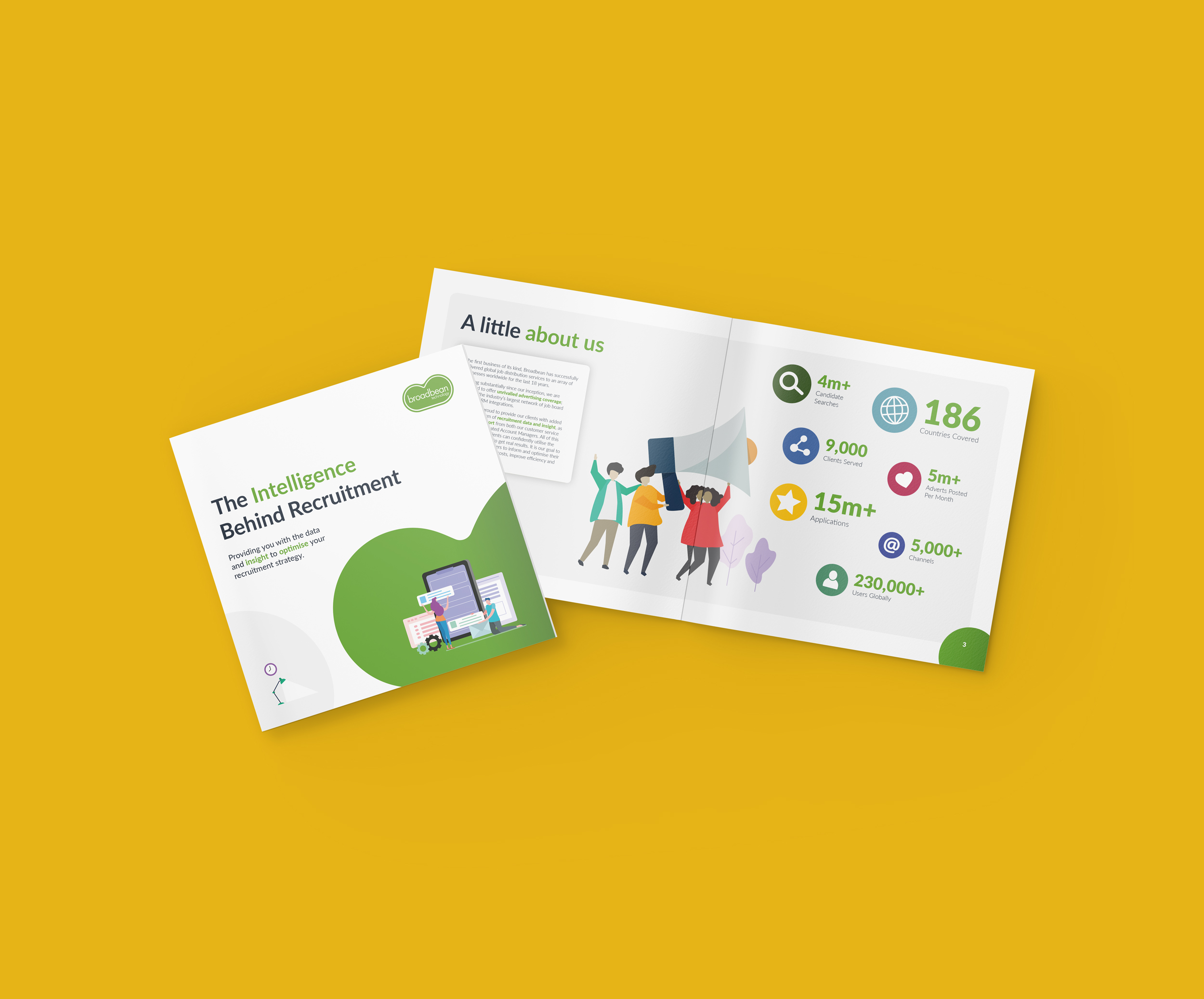 promotional brochure layout