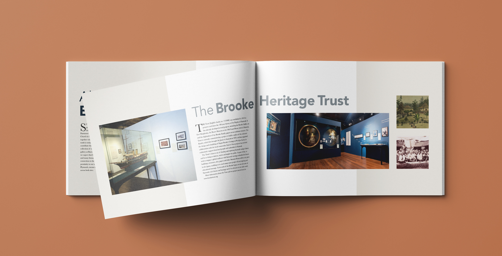 Brooke Trust Fundraising brochure spread