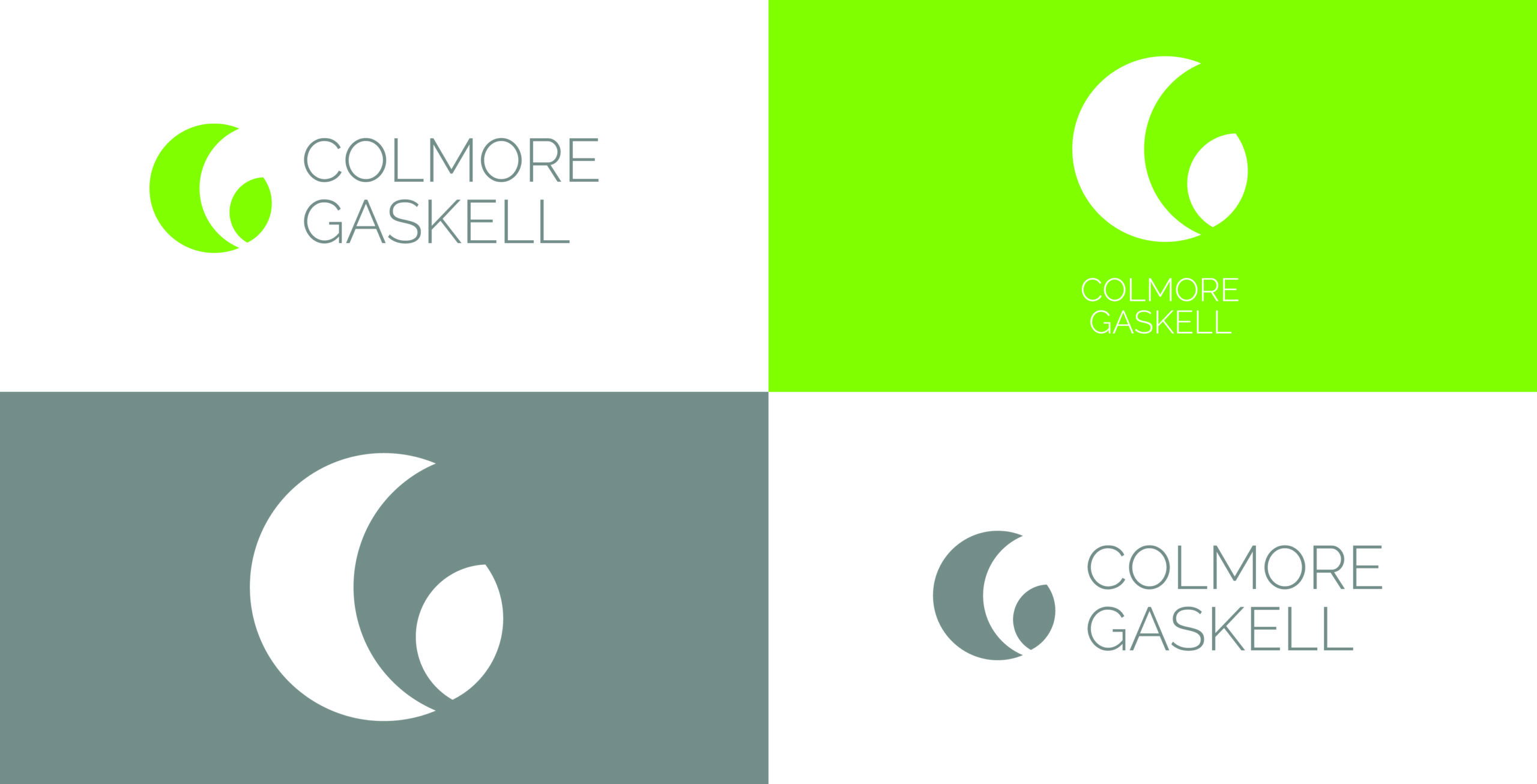 Colmore Gaskell Logo Variations