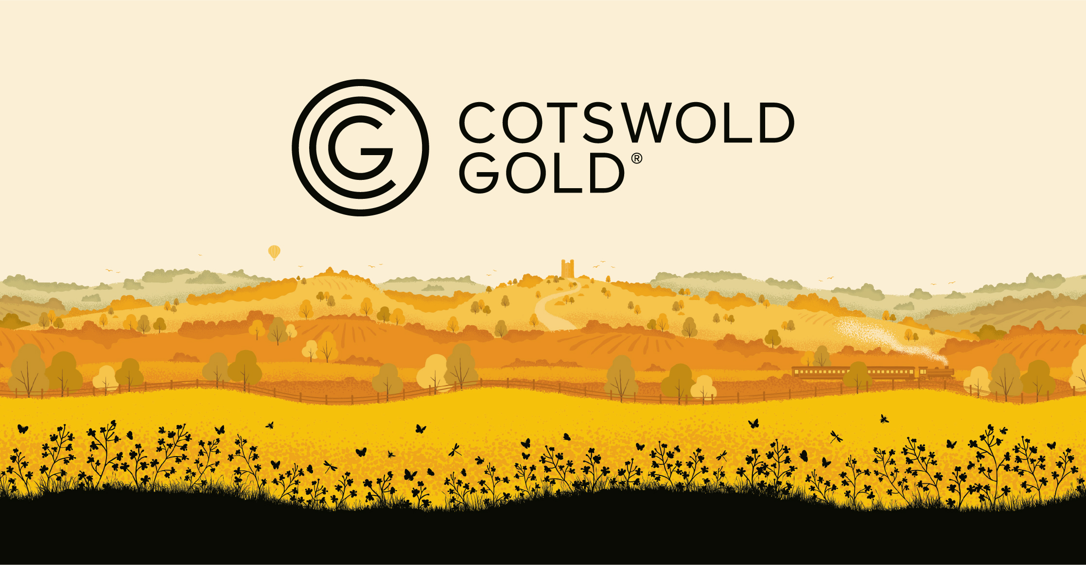 Cotswold Gold Illustration design