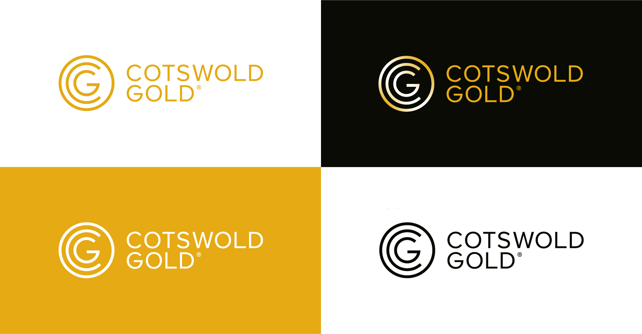 Cotswold Gold Logo designs