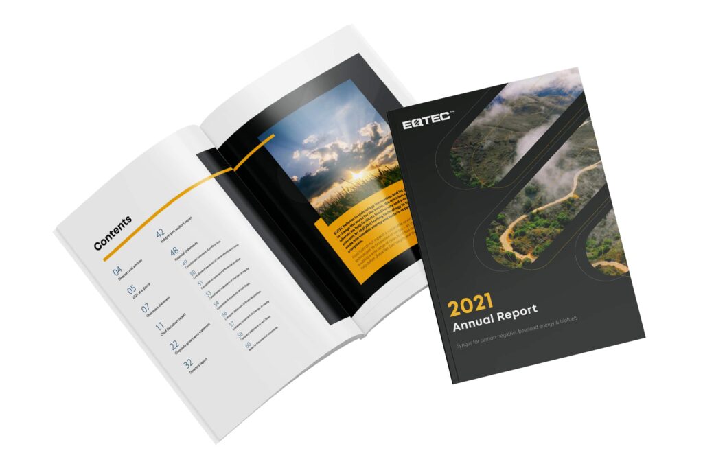 Annual Report design sample