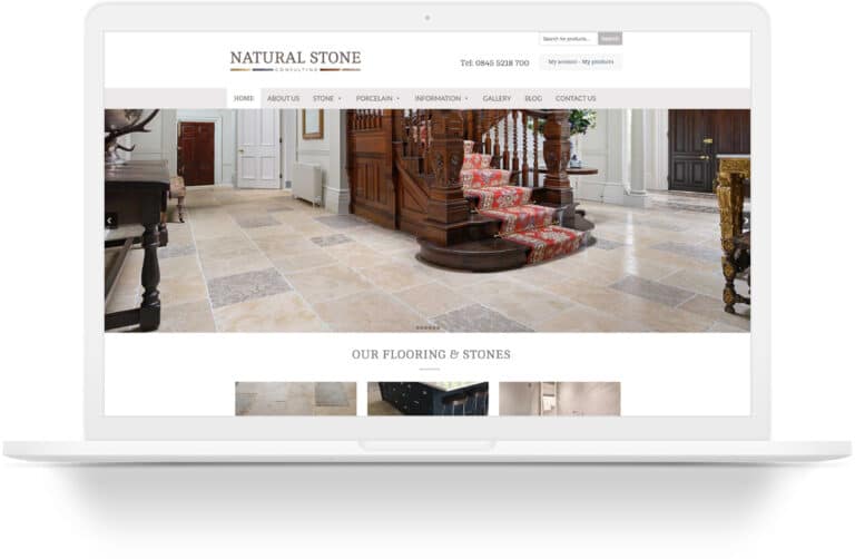 Natural Stone Consulting WordPress Website