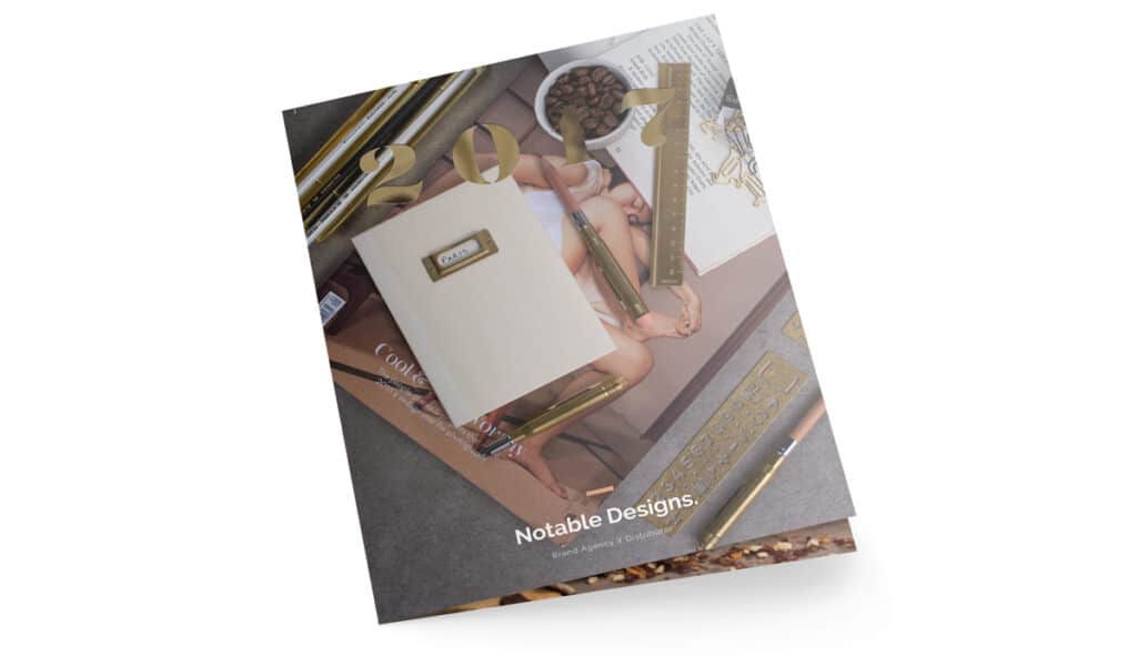 Notable brochure design