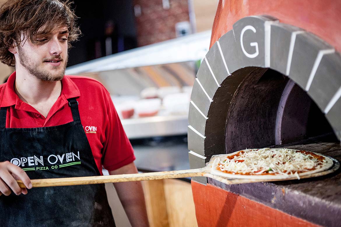Open Oven Pizza Branding by Toast Design.