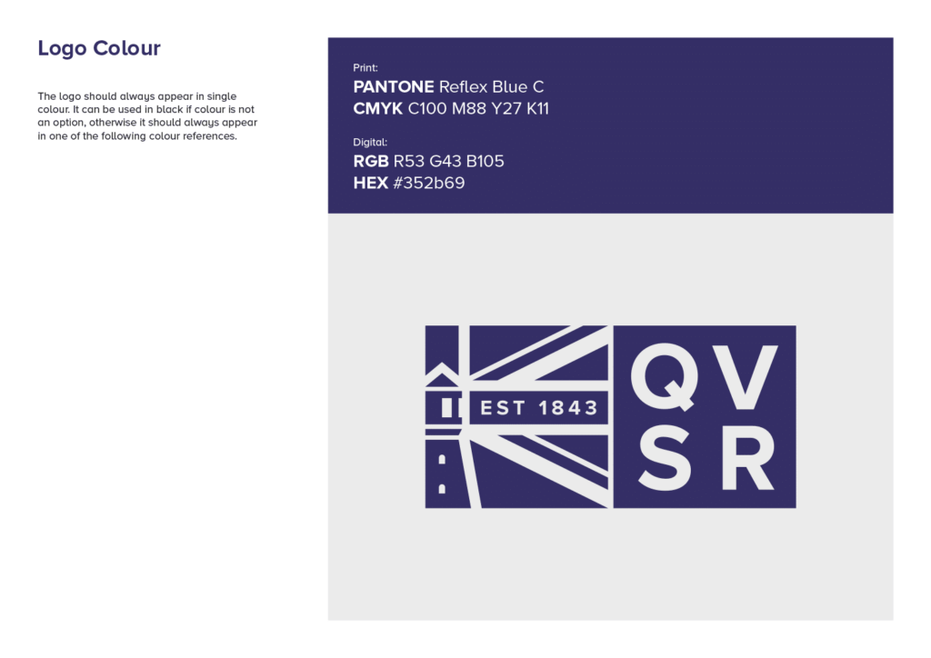 QVSR branding and design work examples
