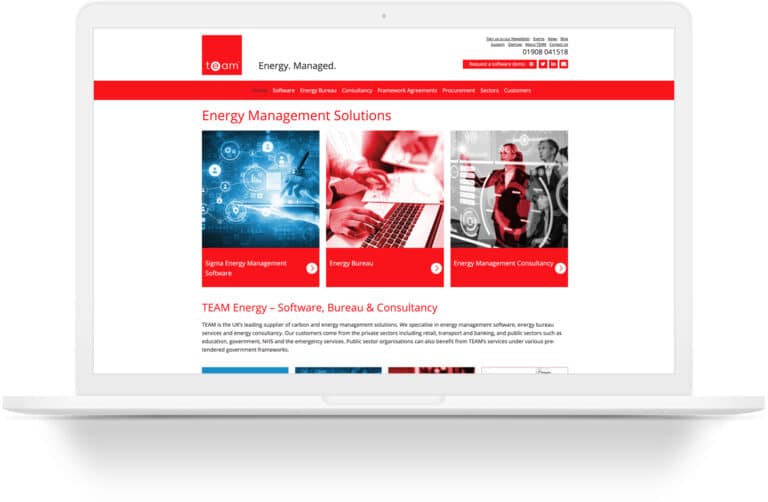 Team Energy Website