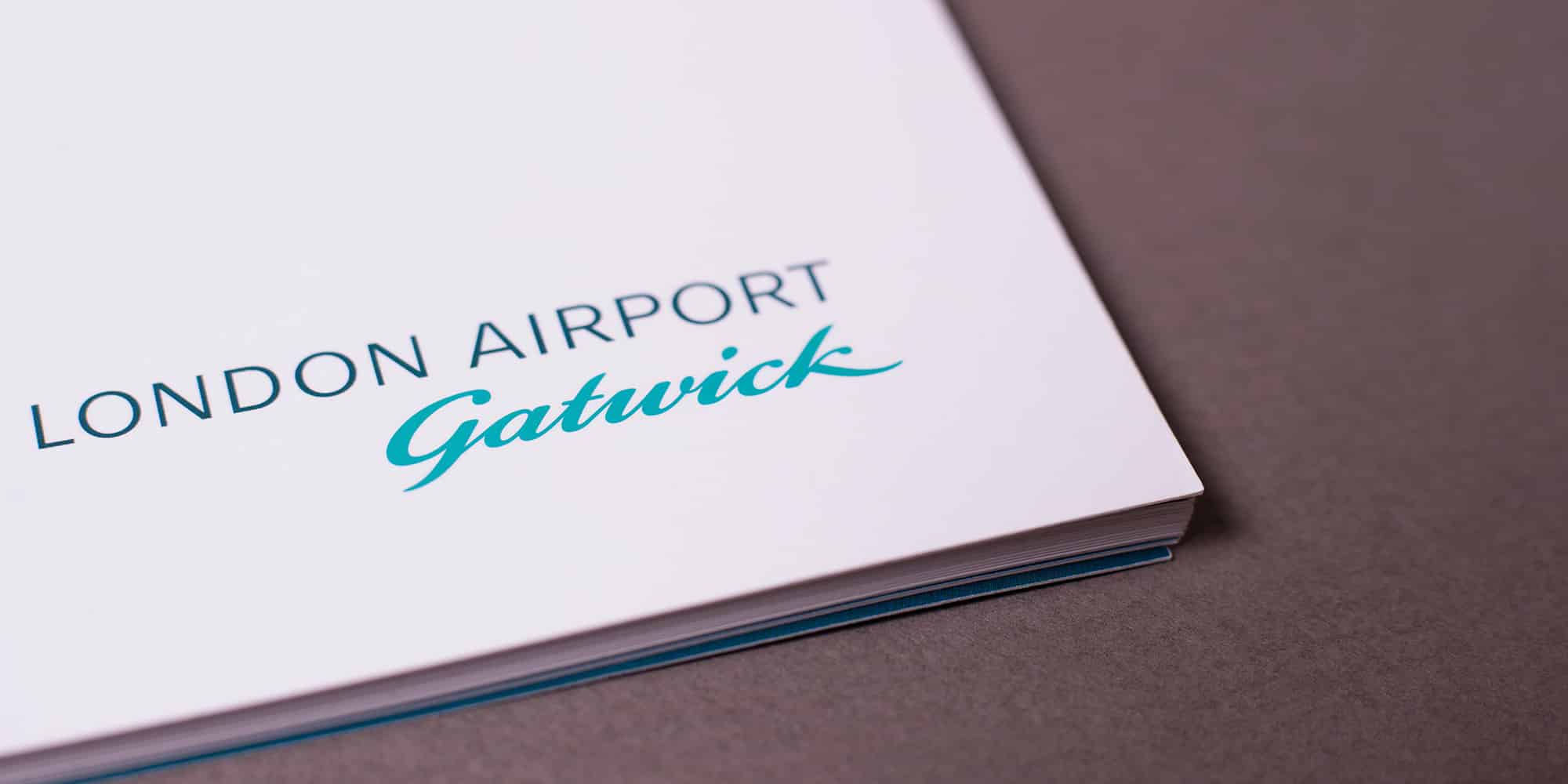 Gatwick Publication design