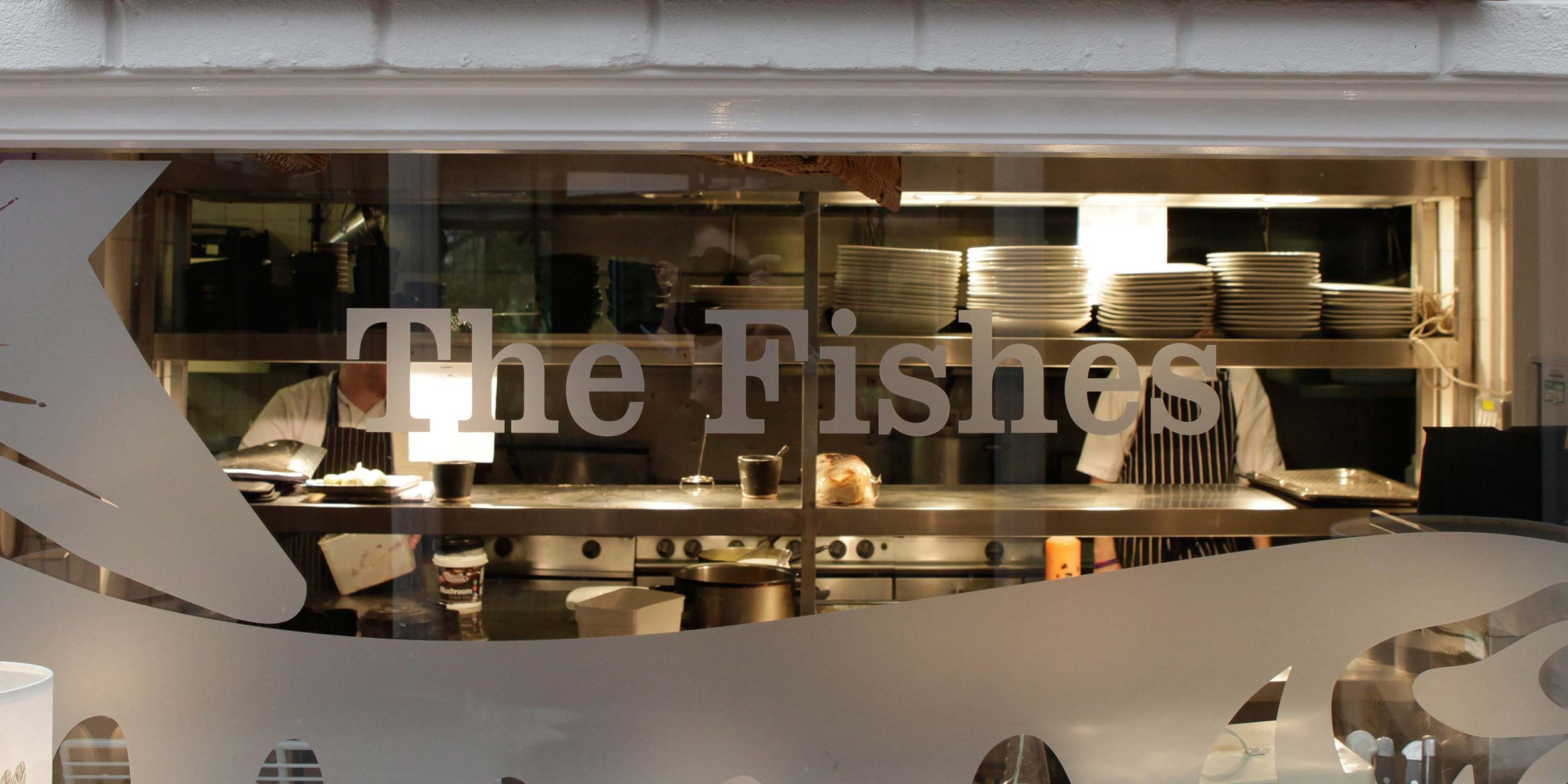 The Fishes Pub Signage