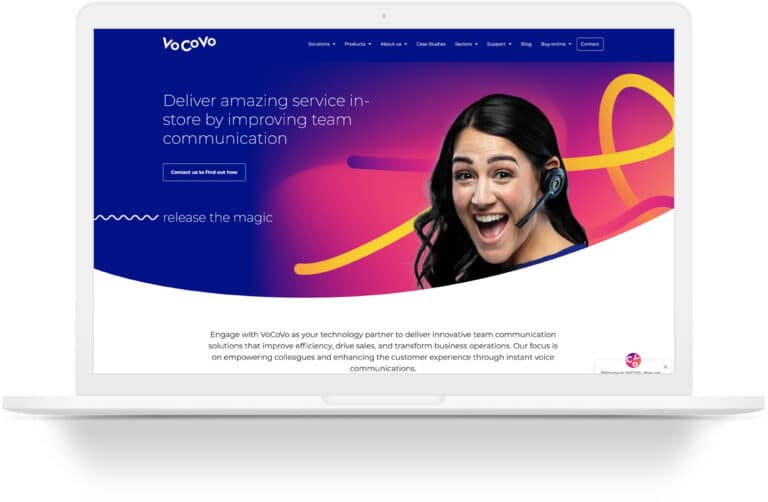 Vocovo Web design
