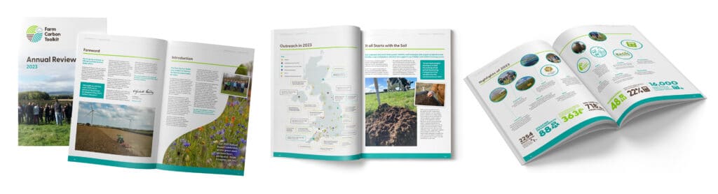 an example of annual report desgn