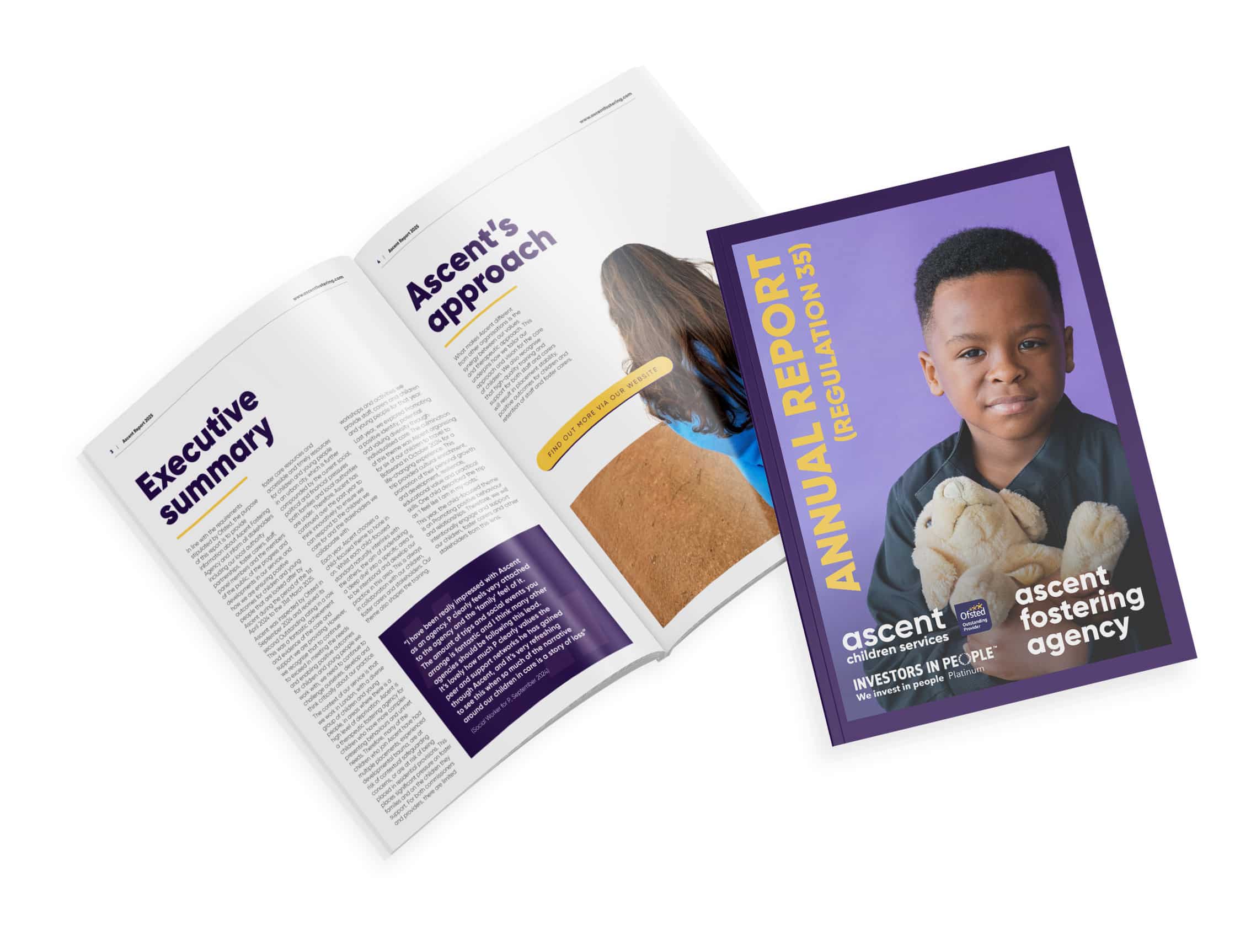 Ascent fostering report design