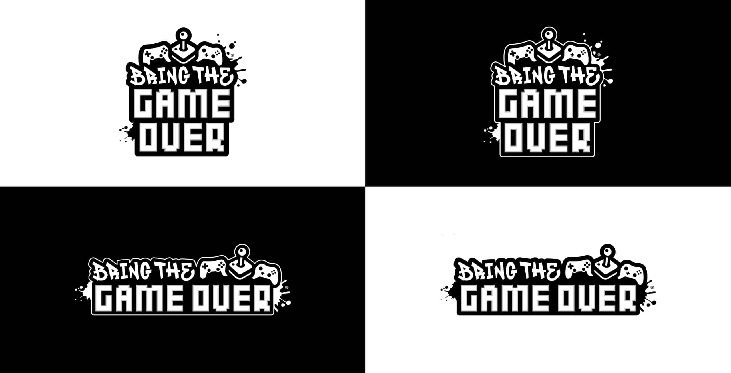 Bring the game over logo design