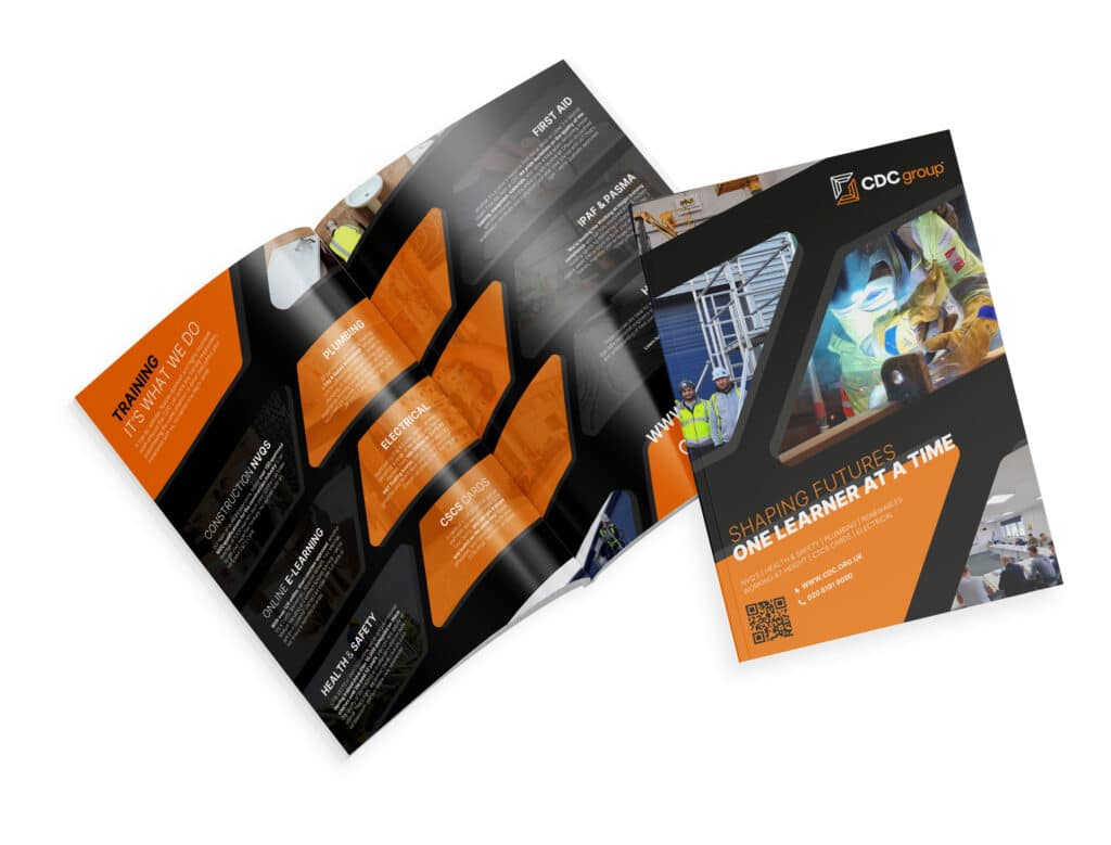 An example of brochure design