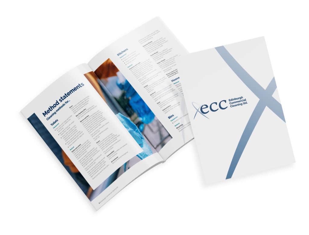 An example of brochure design