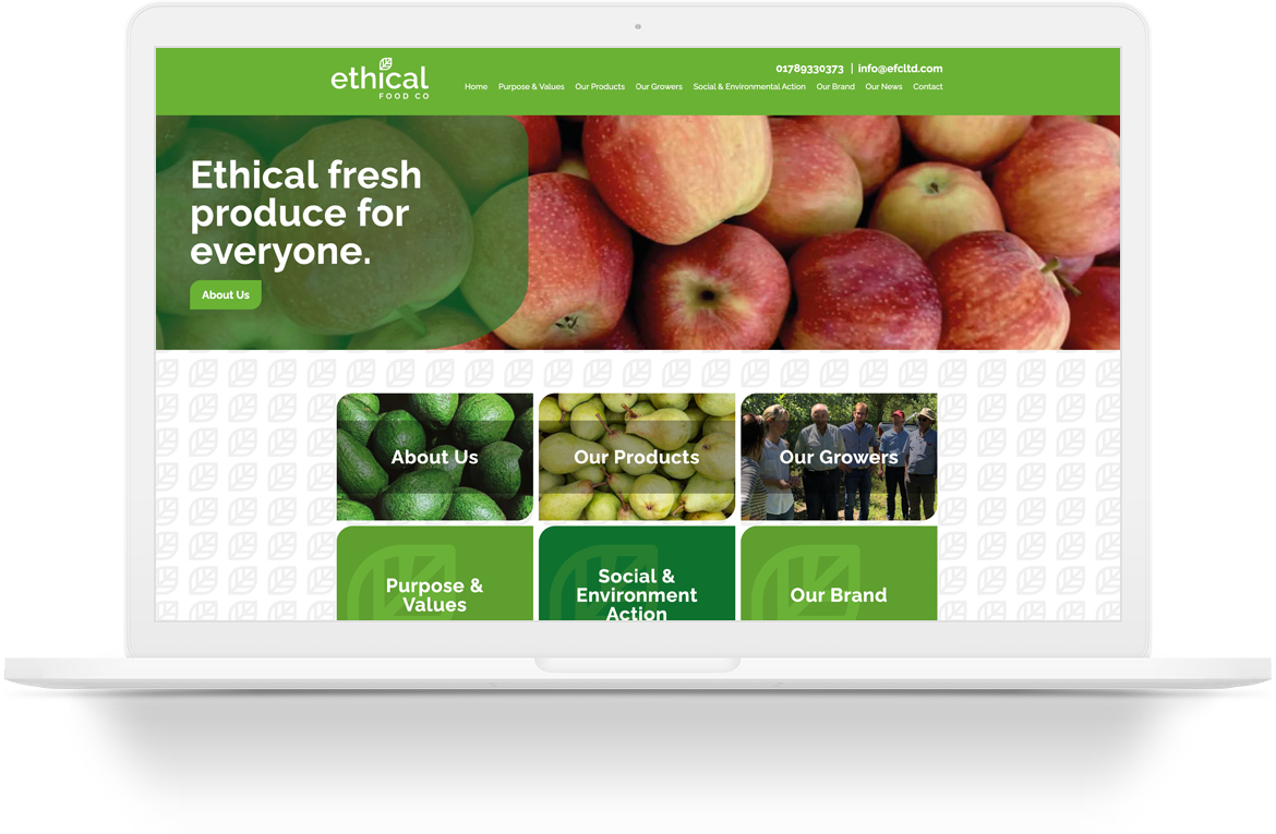 Ethical Food Company design and build