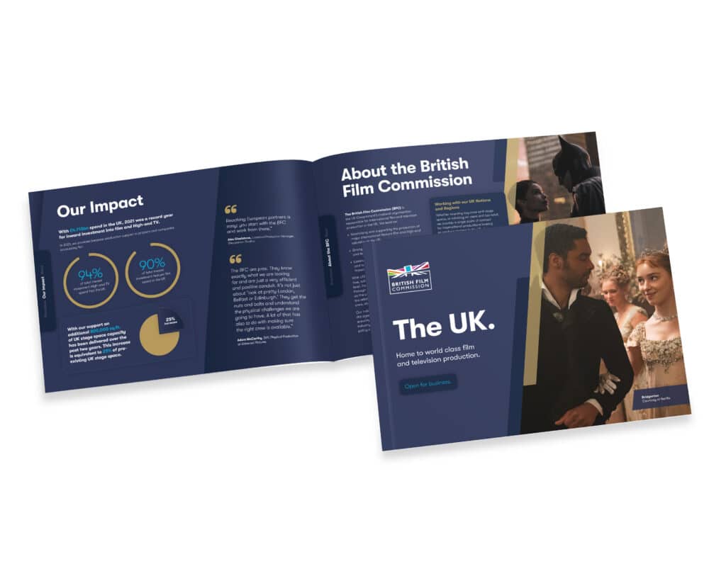 An example of brochure design