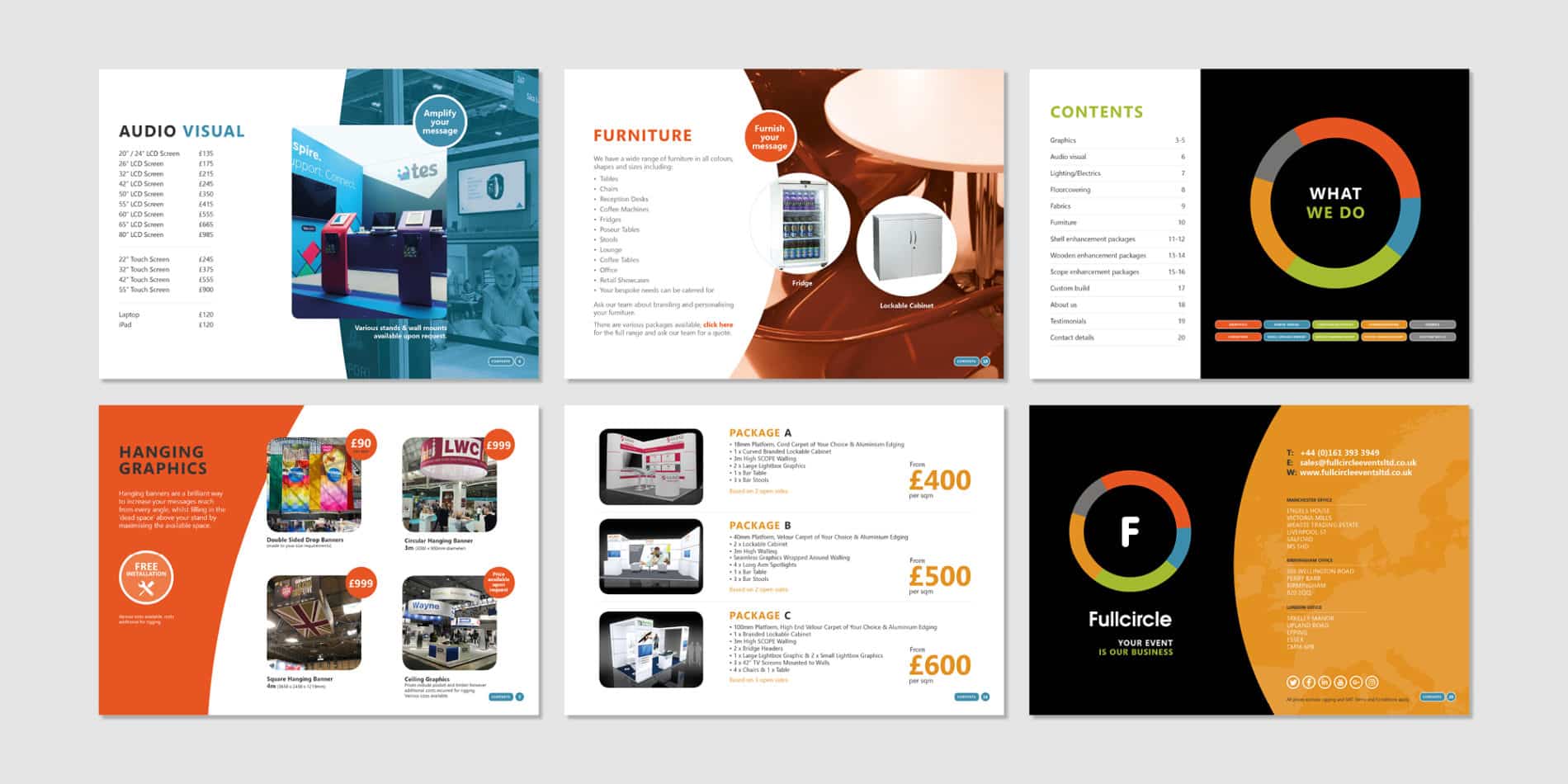 Brochure design samples