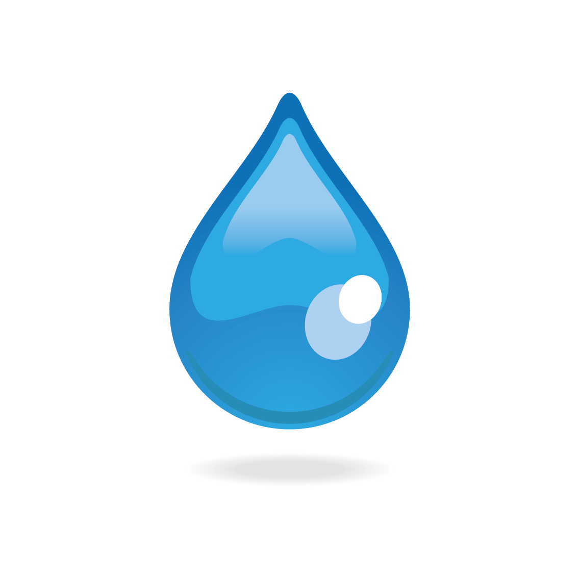 Icon design water drop