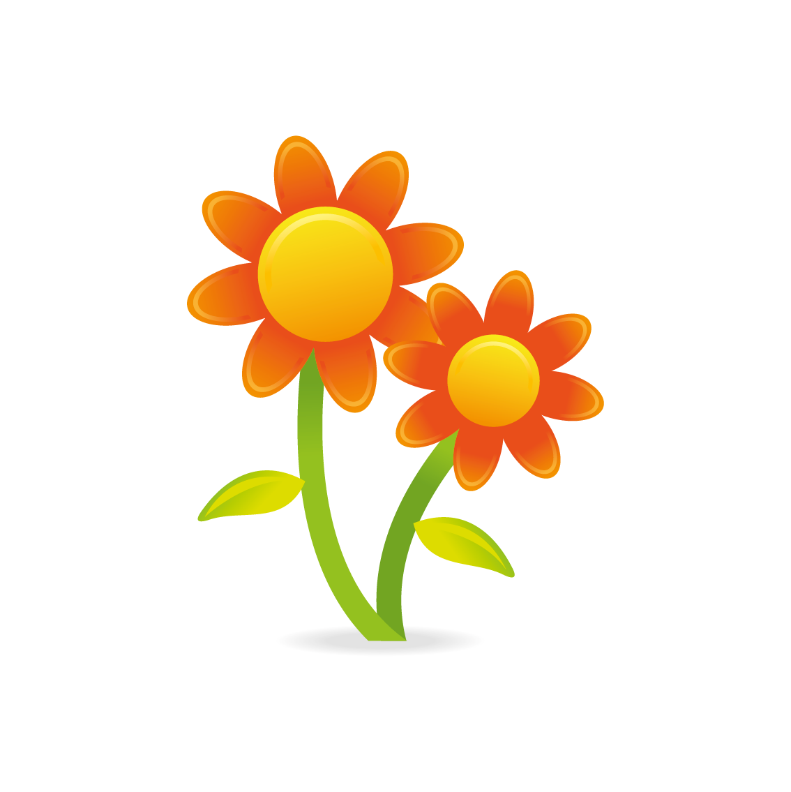 Icon design flower