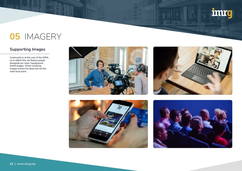 Visual identity design example