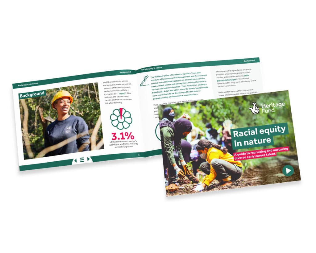 An example of brochure design