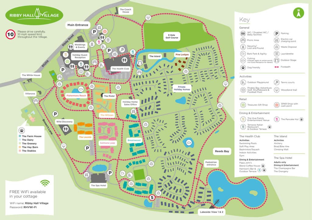 Illustrated map example