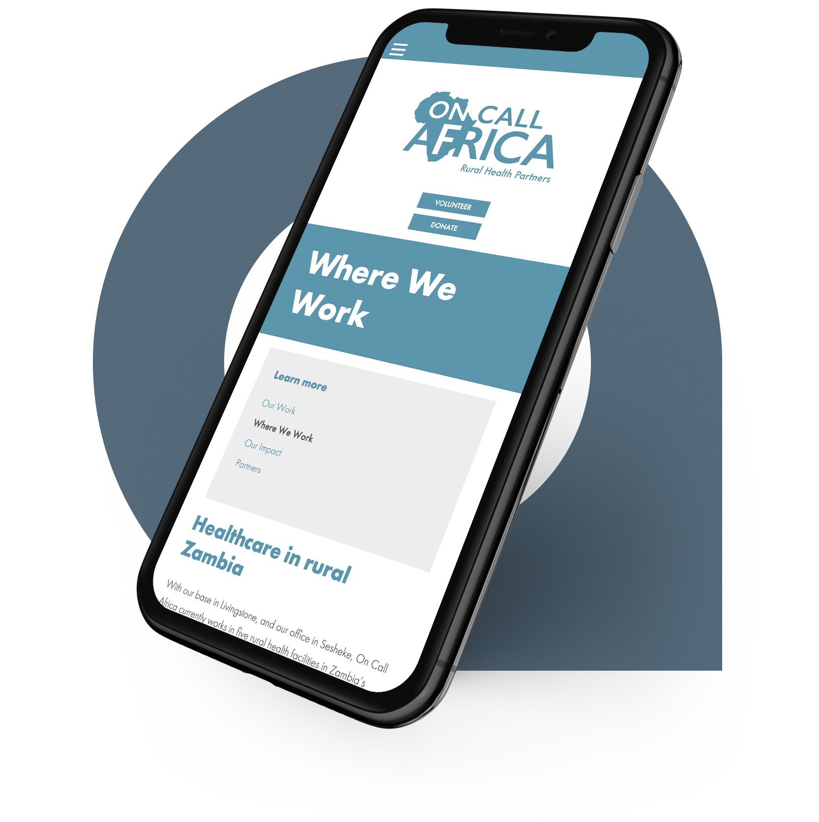 On Call Africa Website Design