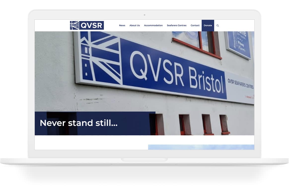QVSR website design