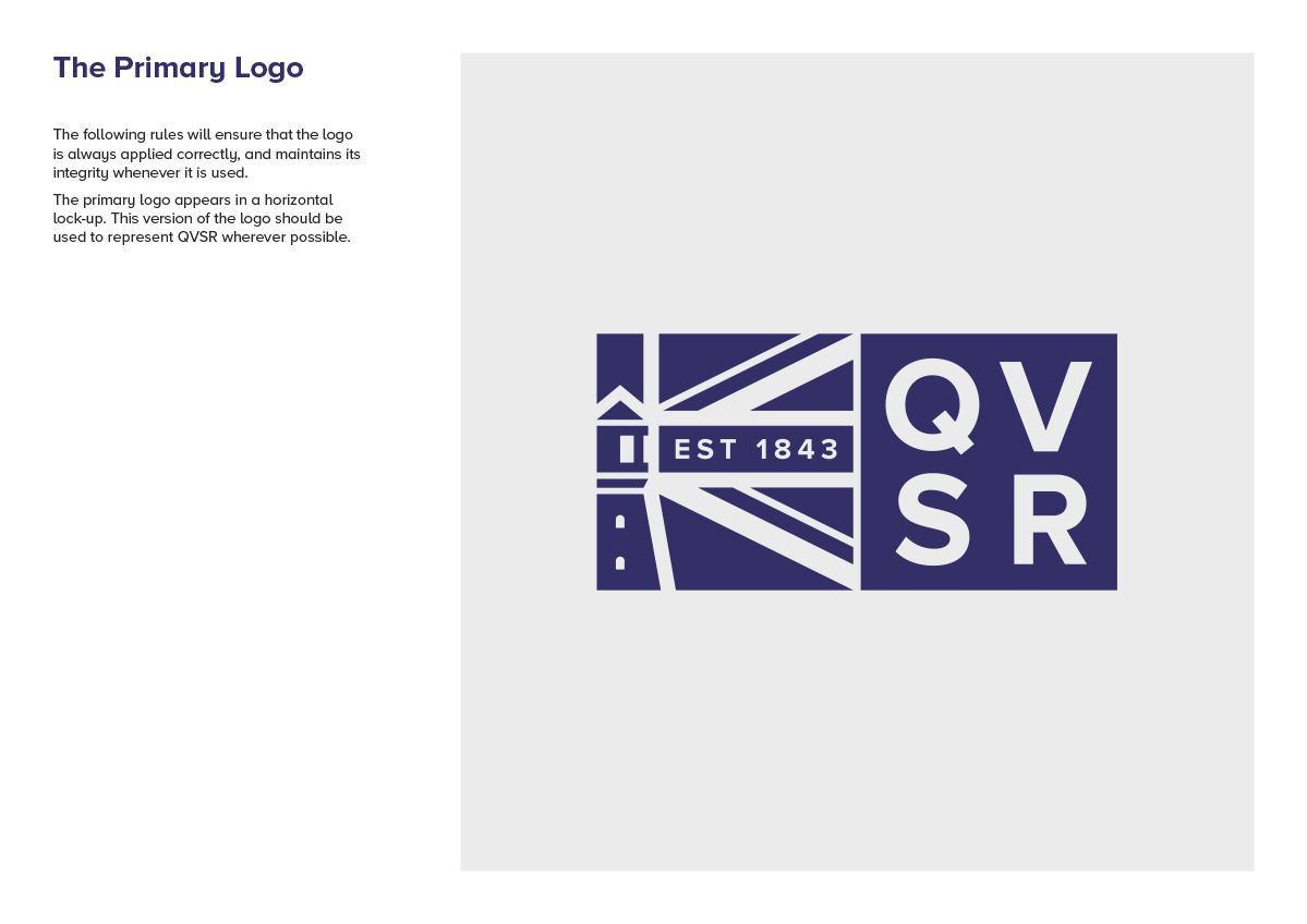 QVSR Rebranding Project example designs