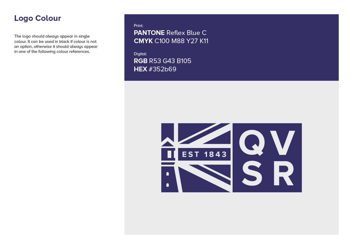 QVSR Rebranding Project examples