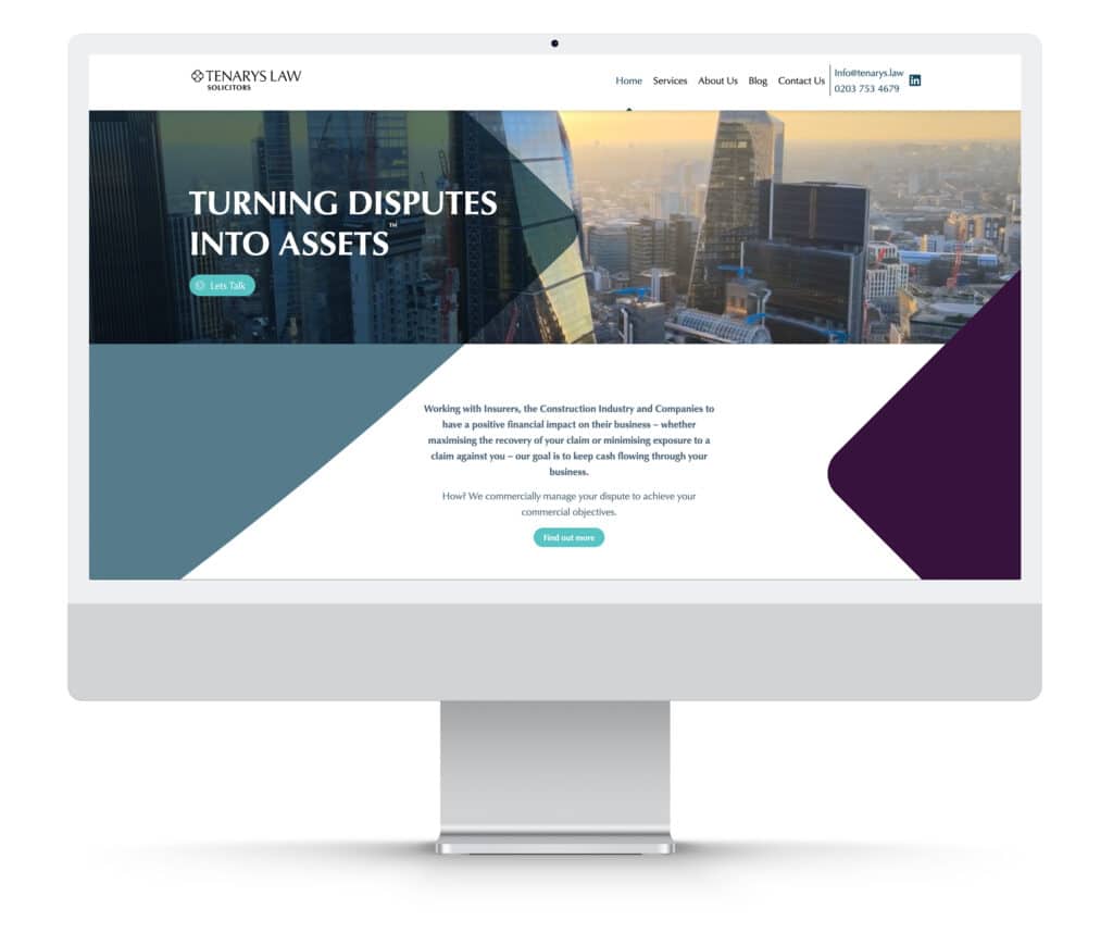 Small bespoke wordpress design and build example