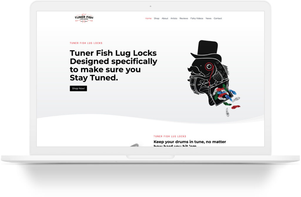 Tuner Fish WordPress site build